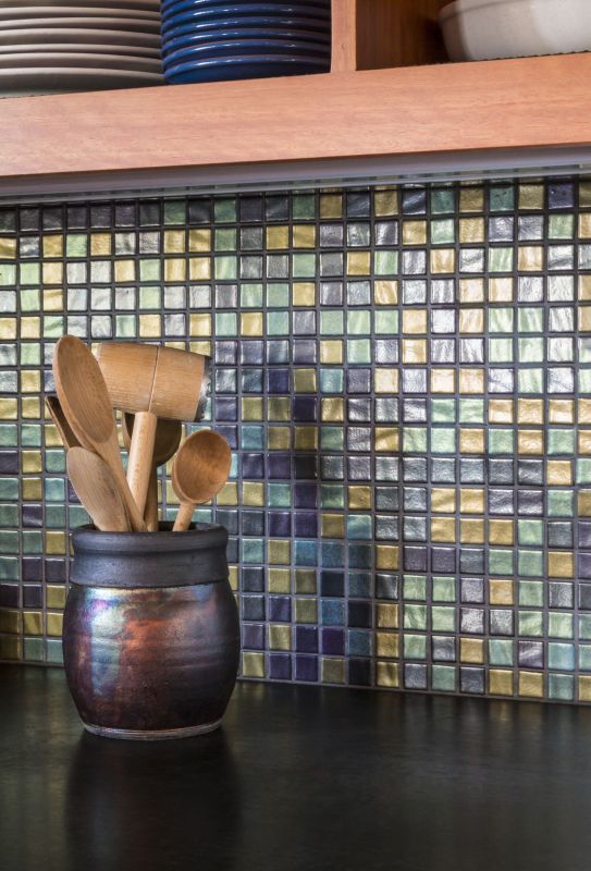 Colorful Tile Backsplash